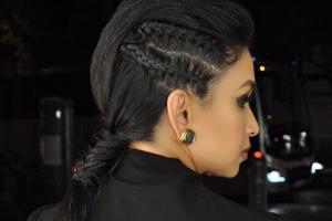 Sheetal Mafatlal's funky braids are a hit this summer. See photos