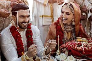 This picture of Deepika Padukone and Ranveer Singh has the most likes