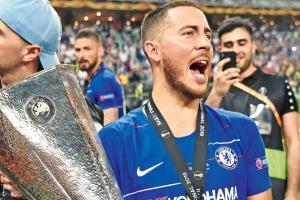 I think it is a goodbye, says Eden Hazard after Europa win