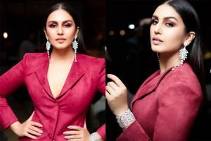 Cannes 2019: Huma Qureshi dazzles in red blazer and skirt for the party