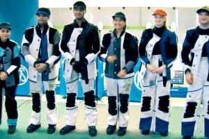India shooters sweep mixed team titles
