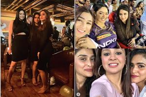 Dhoni Wife Sex - Sakshi Dhoni, Saachi Marwah, Ritika Sajdeh have fun during IPL