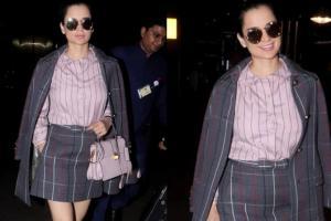 Kangana Ranaut turns heads at Mumbai airport on her return from Cannes