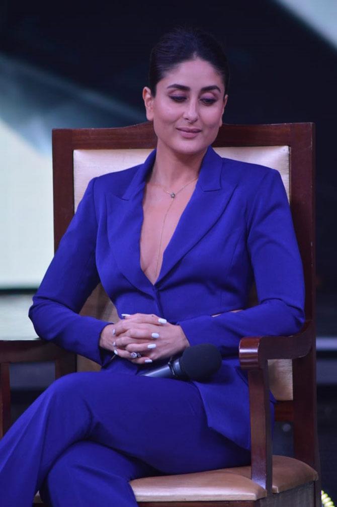 Photos Kareena Kapoor Khans Royal Blue Pantsuit Is All Things Chic 