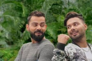 Virat Kohli and Rishabh Pant are showing off their dance moves