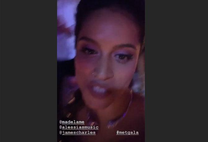 YouTube sensation Lilly Singh makes her Met Gala debut 