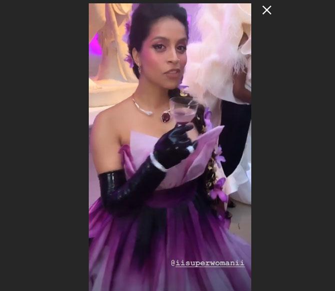 YouTube sensation Lilly Singh makes her Met Gala debut 