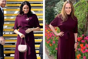 This fashion blogger recreates Meghan Markle's wardrobe