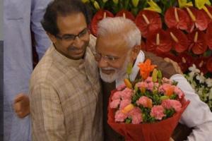 Aaditya Thackeray shares pictures of Uddhav Thackeray and Narendra Modi