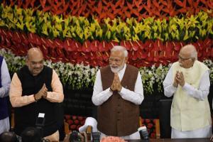 Narendra Modi says we will now begin a new journey to build a new India