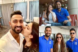 Krunal Pandya takes time out between IPL to spend time with wife Pankhu