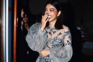 Radhika Apte looks ethereal in a tulle slit gown at an Awards night