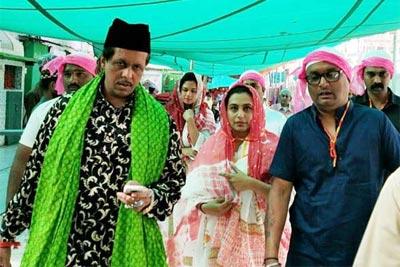 Rani and Raja Mukerji seek blessings at Ajmer Sharif Dargah