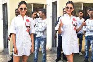 Rakul opts for a shirt-dress; here's how you can get this look!