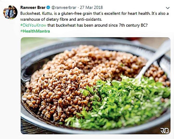 #HealthMantra, a trend on Brar