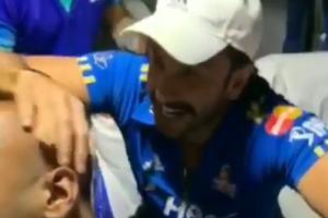 Watch video: Ranveer Singh goes 'Tattad Tattad' on Sahil Khattar's head