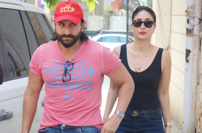 Saif Ali Khan and Kareena Kapoor