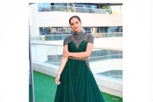 Sania Mirza slays it in a green gown for Awards function in Dubai