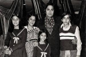Sanjay Dutt shares a throwback picture from childhood days with family