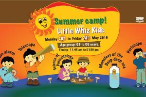 Summer camp for little Whizz kids at Sanjay Gandhi National Park