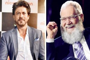 Shah Rukh Khan on David Letterman's show! Yes, you read that right