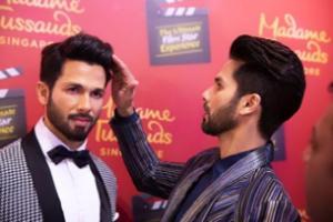 See photos: Shahid Kapoor unveils his wax statue at Madame Tussauds