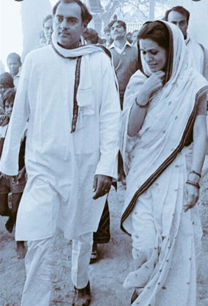 sonia with husband