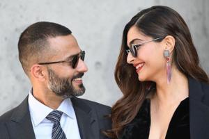 The Kapoors share adorable pics of Sonam and Anand on their anniversary