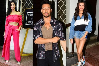 Student Of The Year 2: Ananya, Tara and Tiger promote film in Bandra