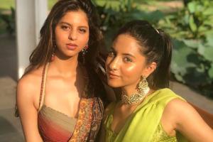 Photos: Suhana and mum Gauri Khan look drop-dead gorgeous at a wedding