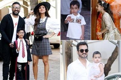 Bollywood's chillar party at Shilpa Shetty's son Viaan's birthday bash
