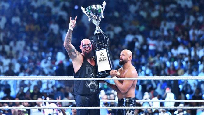 AJ Styles' friends and partners The O.C. went on to create history to win the first-ever tag-team World Cup