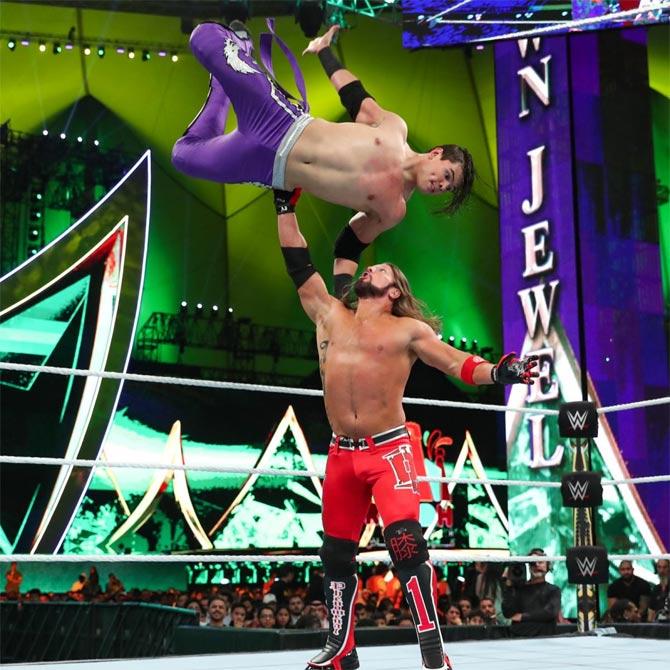 Humberto Carillo later went on to face AJ Styles for the latter's U.S. title but ended up walking away with a loss