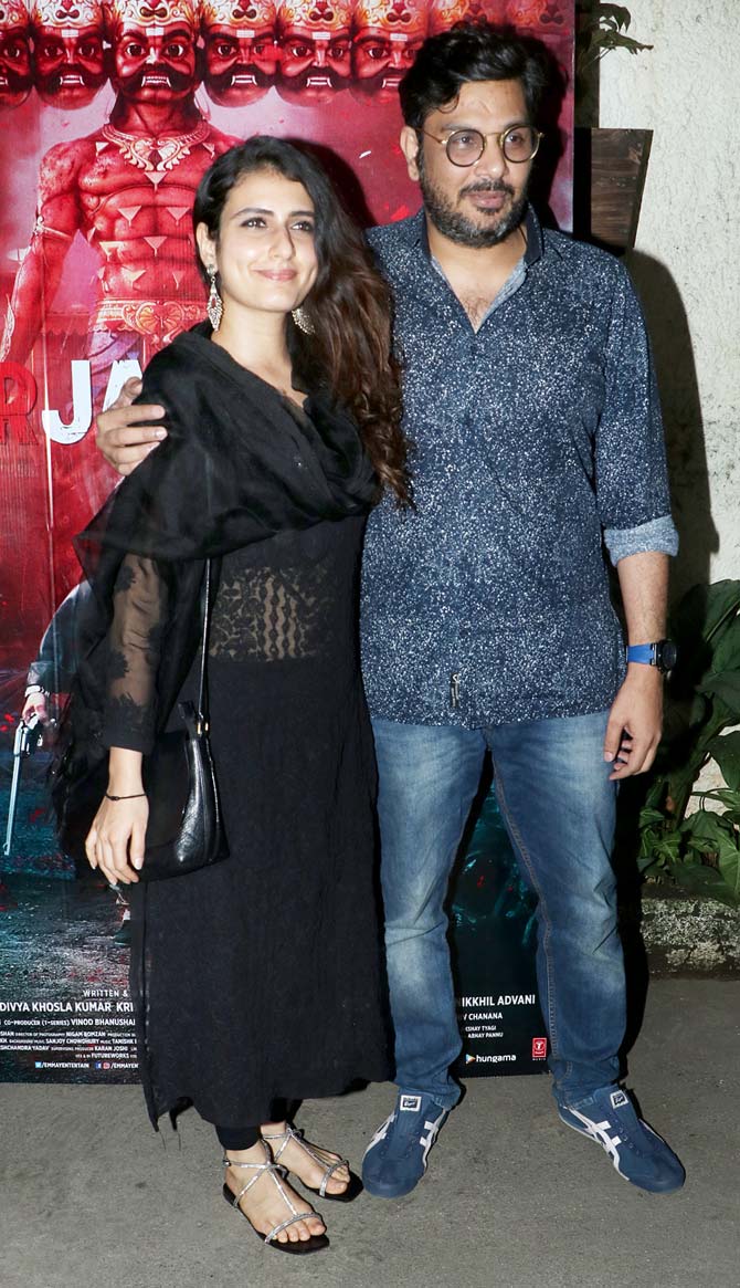 Fatima Sana Shaikh and her Dangal casting director Mukesh Chhabra also attended the special screening of Marjaavaan. On the work front, Sanya will be next seen in Bhoot Police, a horror-comedy in 3D. She will be sharing screen space with Saif Ali Khan and Ali Fazal.