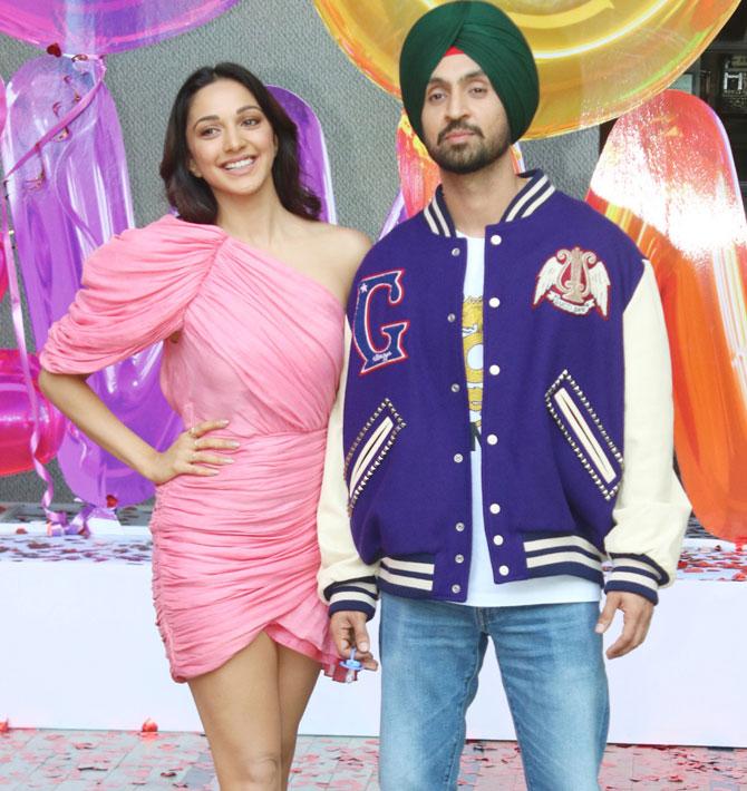 Diljit Dosanjh and Kiara Advani, as Honey and Monika, too, meet with the realisation that they need to have a kid before it's too late.