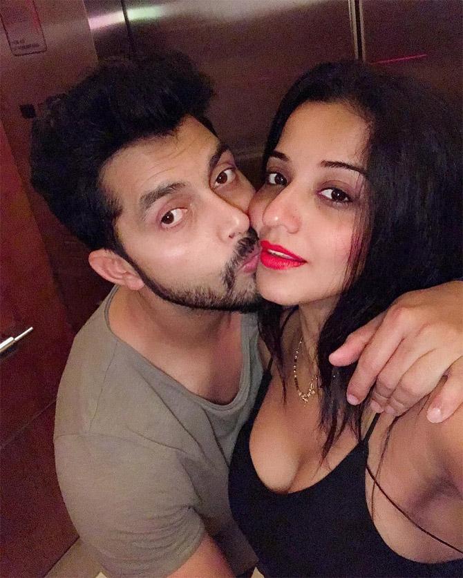Monalisa and Vikrant Singh Rajpoot were initially set to tie the knot after the actress' exit from the Bigg Boss house. However, after seeing Mona's new avatar on the show, Vikrant had claimed that he was apprehensive about marrying her. His family was also offended with her proximity to co-contestant Manu Punjabi. But things changed drastically, of course for good, and Vikrant married his girl on national TV.