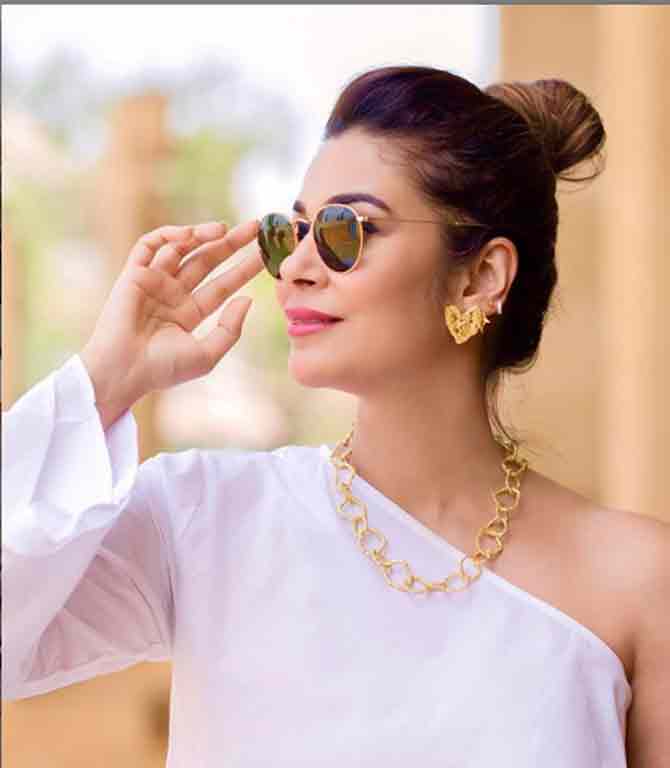 In this photo, her caption reads, 