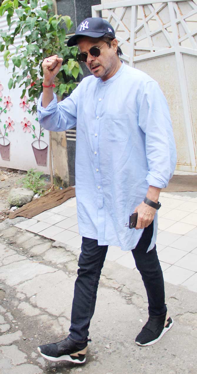 Anil Kapoor, an actor who refuses to age, was seen in a spirited mood. And why not? He's all set to give his fans another madcap comedy, Pagalpanti, releasing on November 22, which will be followed by a dark romantic thriller, Malang, coming out on February 14, 2020. Age will always be a number for the actor.