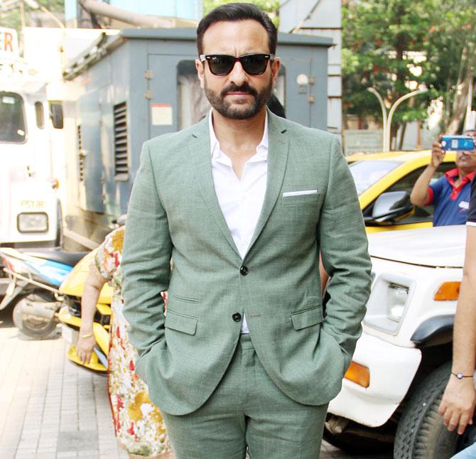 Saif Ali Khan talking about the film said he remembers reading about Udaybhan and Tanhaji. 