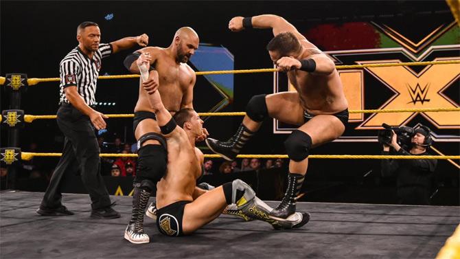 The Revival was defeated by The Undisputed Era in their tag-team match