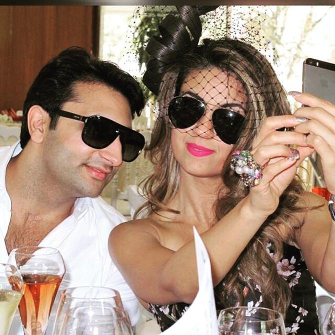 Both, Adar and Natasha Poonawalla are well known for their immense contribution towards social work and noble causes. The power couple from Mumbai has undertaken a number of initiatives for public welfare in Mumbai, Pune and across India
In photo: Natasha Poonwalla and Adar Poonawalla pose for a selfie