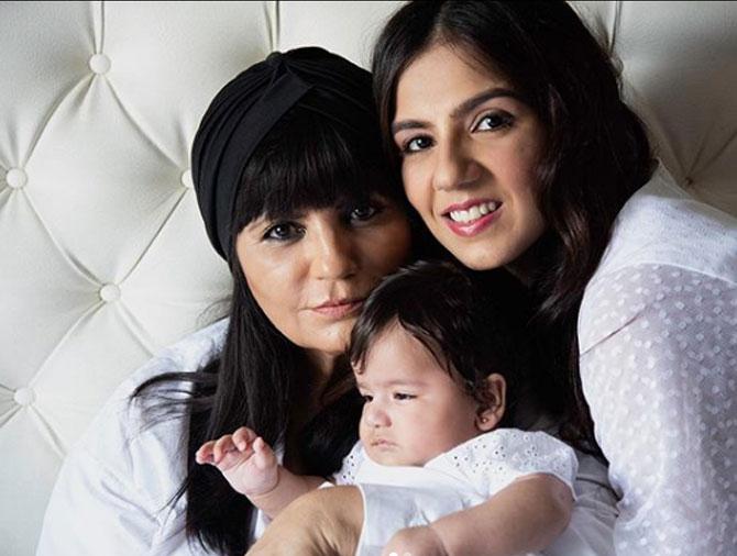 To mark her first Mother's Day, Nishka took to Instagram to post a picture with her mother and her daughter. She wrote, 