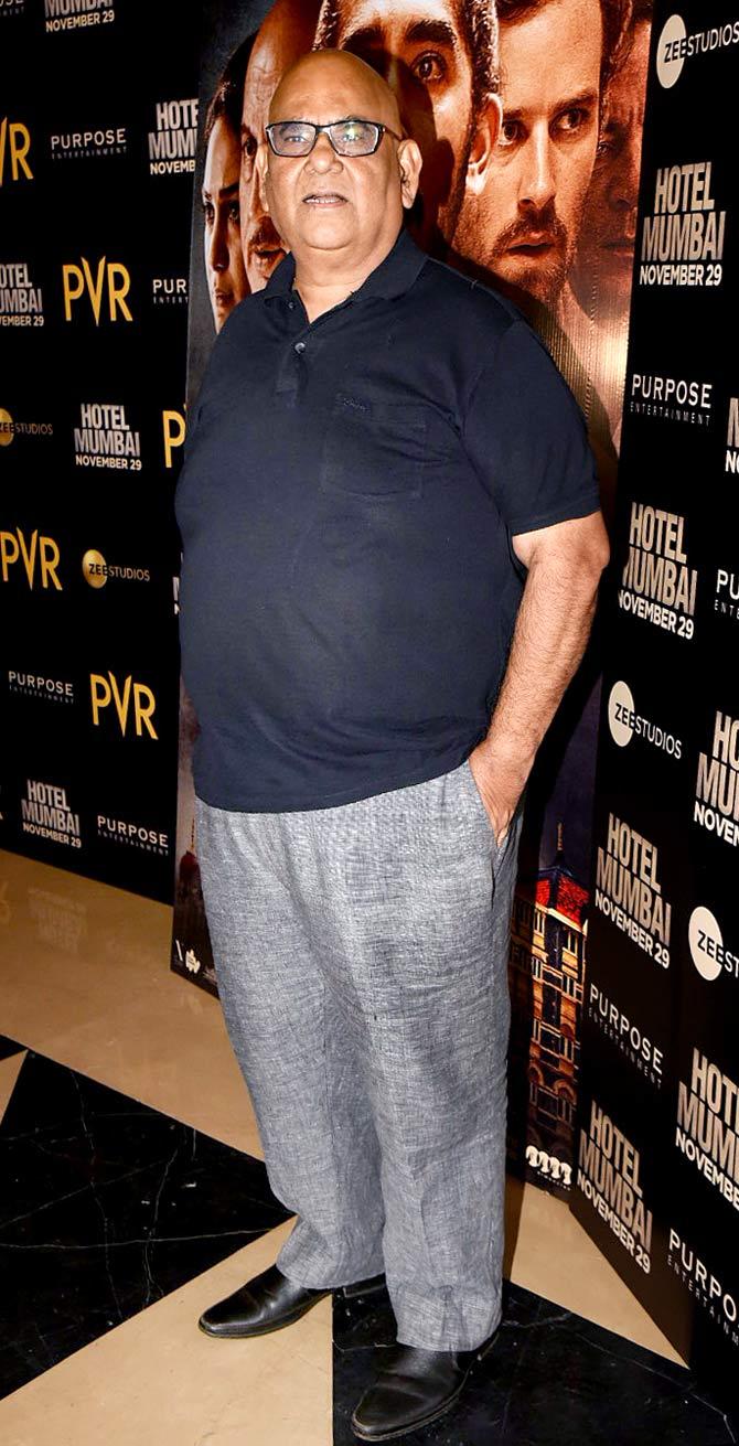 Satish Kaushik also attended the special screening of the movie.