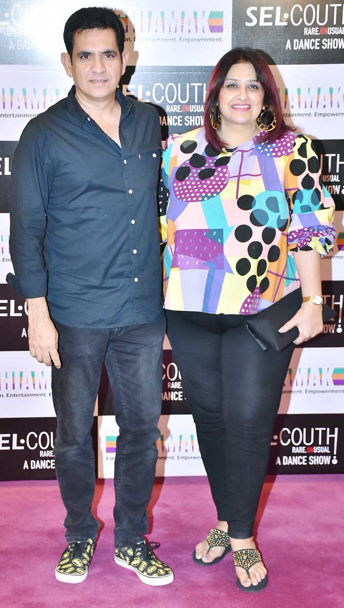 Director-producer Omung Kumar and wife Vanita Omung Kumar also made an appearance at the event.