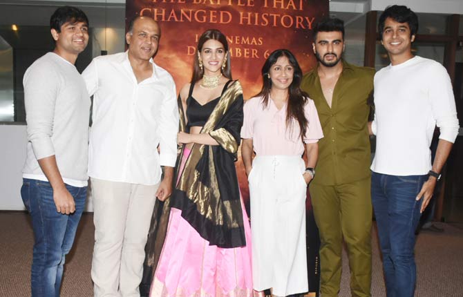 Sanjay Dutt took to his social media account to share his first look from the film. He wrote, 