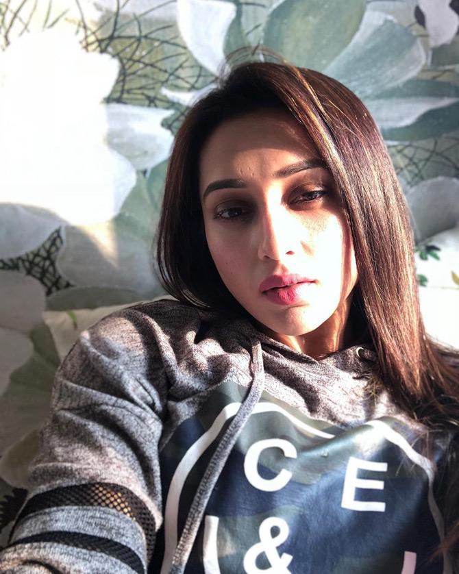 The actress-turned-politician looks poignant as she shines in a grey hoodie, while being sun-kissed. Mimi Chakraborty shared this selfie with her fans on Instagram and wrote: Light nd shadow