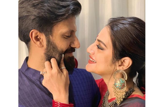 Every now and then, the Basirhat MP is seen expressing her love for her husband Nikhil Jain by sharing photos of some of their beautiful moments together on social media. 