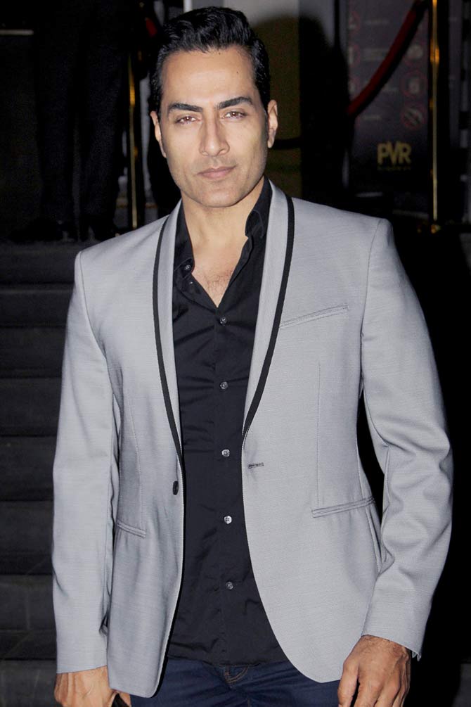 Sudhanshu Pandey looked dapper in his suit as he attended the special screening of Bypass Road.