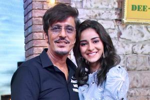 Ananya Panday and Chunky Panday