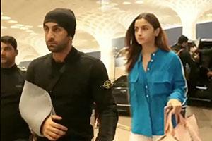 Ranbir Kapoor shoots with Alia Bhatt despite shoulder injury
